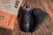 Чоловічі зимові шкіряні черевики Чорні ПК-B-1 бот leather