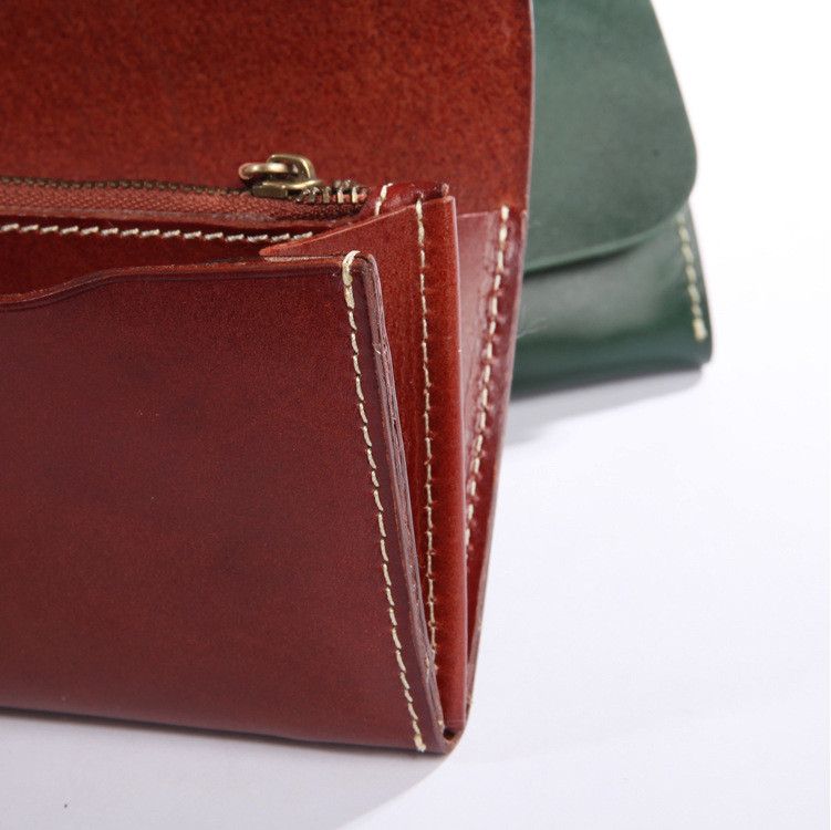 Жіночий шкіряний гаманець коричневий Skye Brown eps-4077