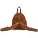 Рюкзак жіночий шкіряний Beverly коричневий eps-8120