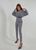 Стильний жіночий костюм кофта та штани з ангори ft-571 Сірий, 42-46