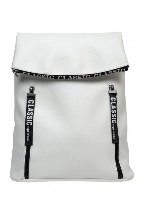 Жіночий рюкзак Sambag Rene LZT білий SB-27108008e