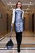 Шкіряна сукня-сарафан на регульованих бретелях SEV-1299.3946
