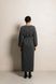 Трикотажна повсякденна сукня міді вільного крою SEV-2117.5530 сіра