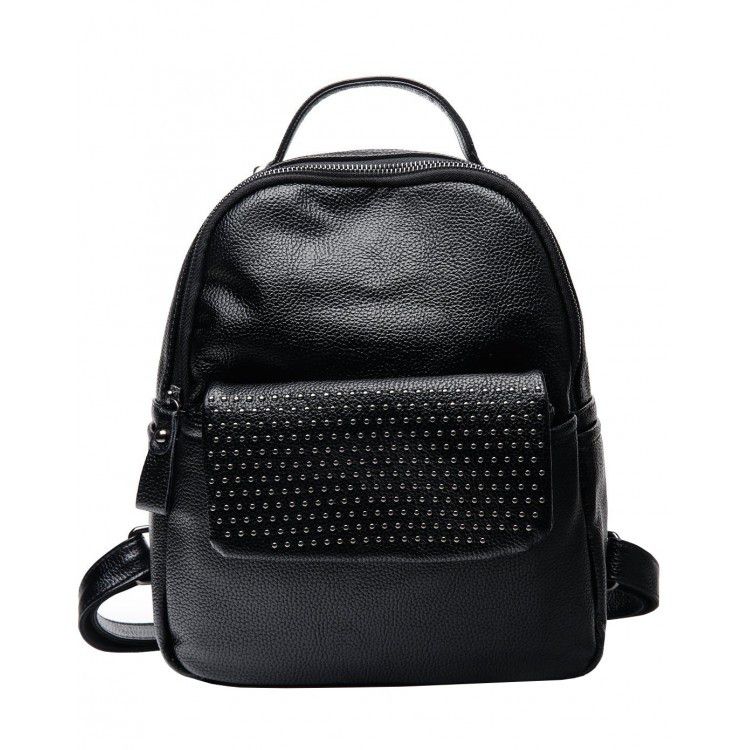 Рюкзак женский кожаный Beverly SL черный eps-8172