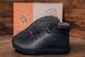 Чоловічі зимові шкіряні черевики Чорні ПК-B-1 бот leather, 40