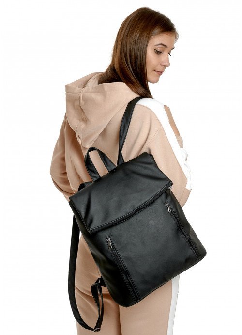 Жіночий рюкзак Sambag Rene LZT чорний SB-27108001