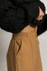 Женские классические прямые брюки свободного кроя SEV-2120.5546 коричневые