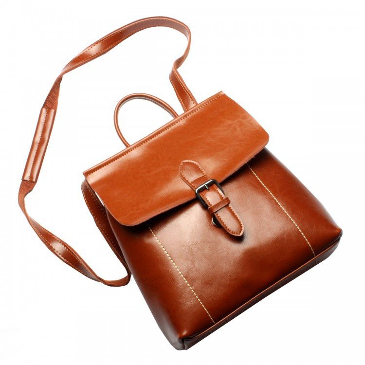Рюкзак жіночий шкіряний Beverly SX коричневий eps-8174