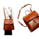 Рюкзак женский кожаный Beverly SX коричневый eps-8174