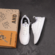 Мужские кожаные кроссовки Classic Белые 041-L35/3-44