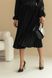 Женское повседневное плиссированное платье миди SEV-2138.5596 черное