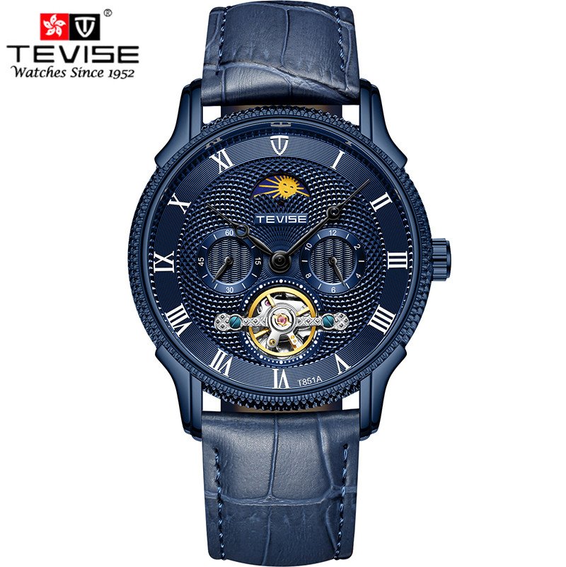 Часы мужские Tevise T851A Blue eps-1040