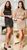 Женское облегающее мини платье без рукавов SEV-1653.4423 черный, S