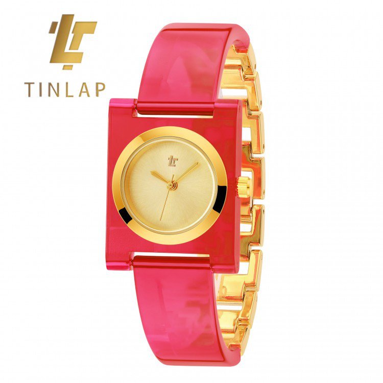 Часы женские Tinlap Quadratic Red eps-2008