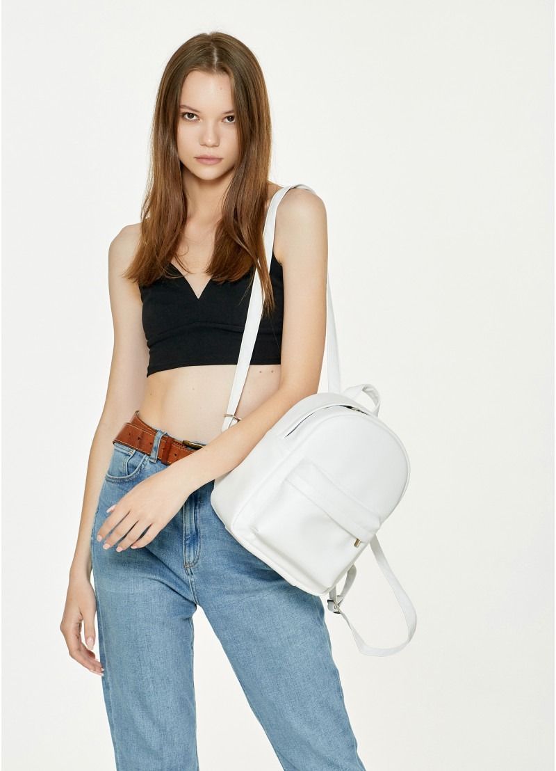 Рюкзак женский Sambag Brix KSH белый SB-11311008