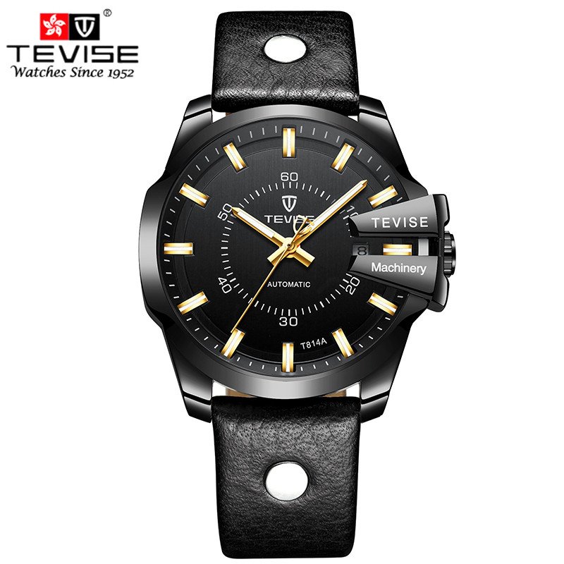 Часы мужские Tevise T814 Black eps-1043