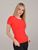 Спортивная женская футболка бифлекс LaPerm NV-3184 Красный, XS