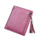 Кошелек женский кожаный Zuoedanni розовый eps-4058