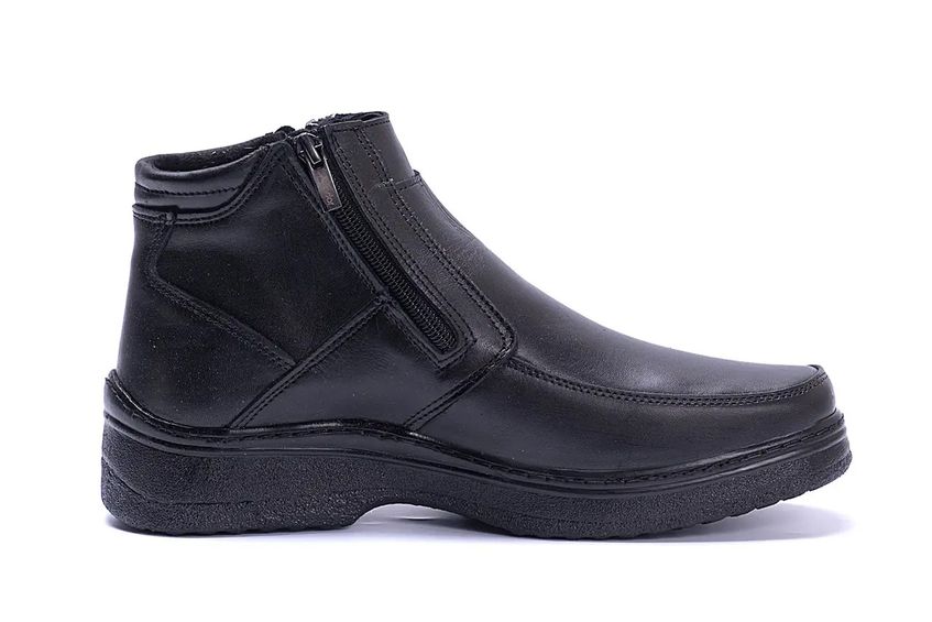 Чоловічі шкіряні зимові черевики ПК-matador 88 Чорні