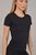 Спортивна жіноча футболка біфлекс LaPerm NV-3184 Чорний, XS