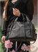 Жіноча спортивна сумка Sambag Vogue BQS чорна SB-90123001