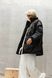 Жіноча утеплена куртка-жилетка без капюшона SEV-2088-1.5469 чорна
