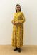 Женское платье рубашка мидакси с рюшами SEV-2048-1.5320 желтое