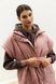 Жіноча утеплена жилетка без капюшона SEV-2088.5452 рожева