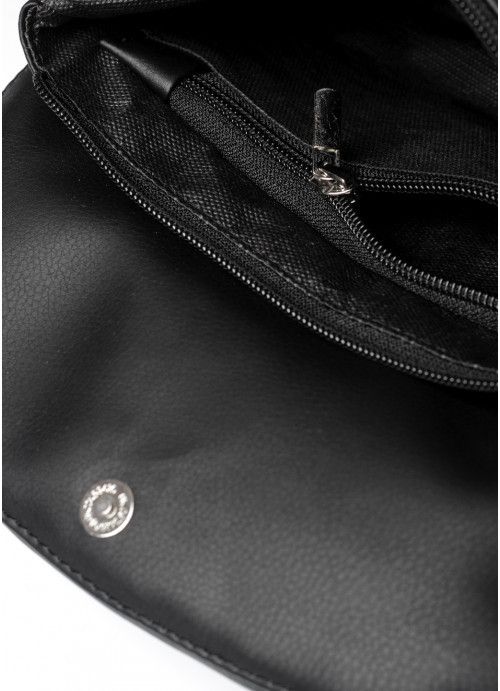 Жіноча сумка кроссбоди Sambag Rose черная SB-94200001