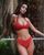 Раздельный женский купальник с высокой талией AL-Miami Красный, XS-S