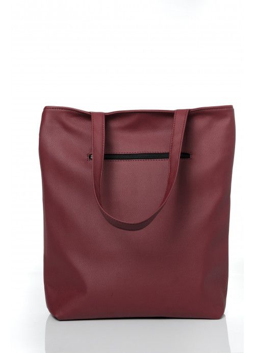 Женская сумка шоппер Sambag Shopper бордовая SB-93220005