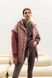 Жіноча утеплена куртка-жилетка без капюшона SEV-2088-1.5435 рожева