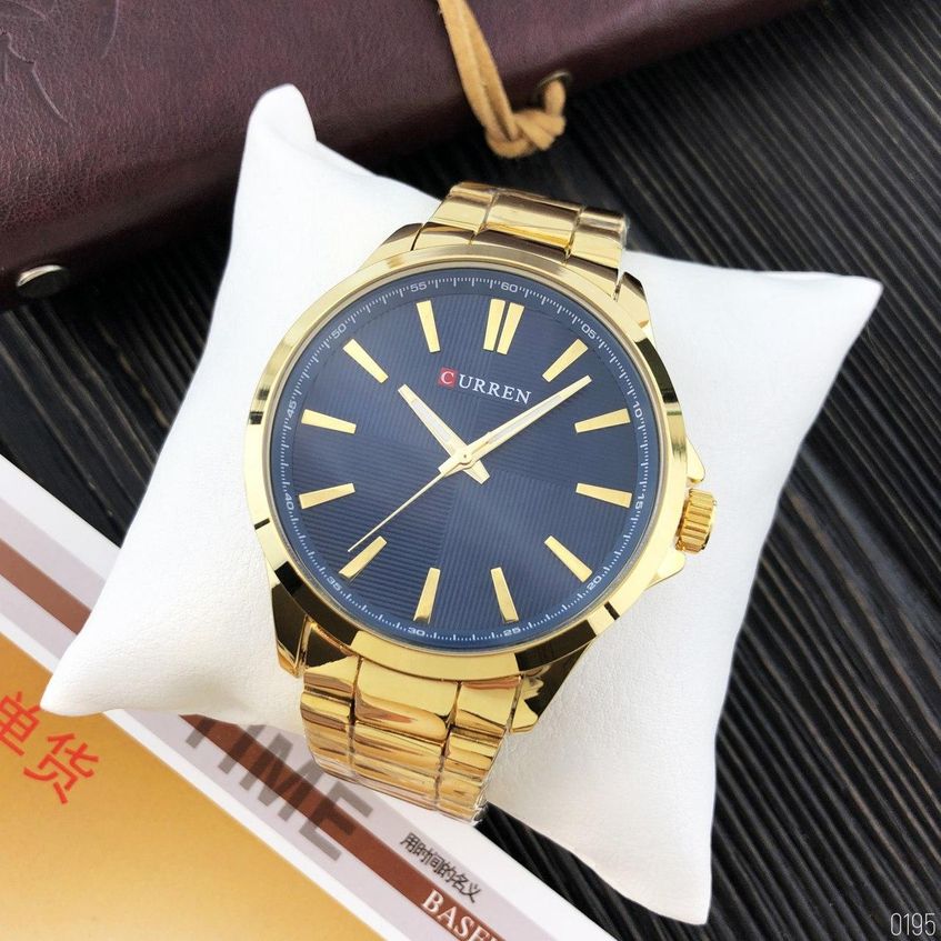 Часы мужские Curren 8322 Gold-Blue AB-1008-0195