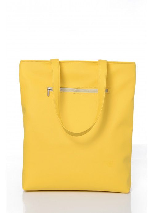 Жіноча сумка шоппер Sambag Shopper жовта SB-93220028