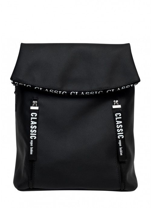 Жіночий рюкзак Sambag Rene LZTe Чорний SB-27108001e