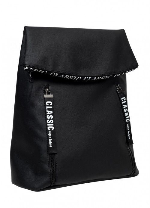 Жіночий рюкзак Sambag Rene LZTe Чорний SB-27108001e