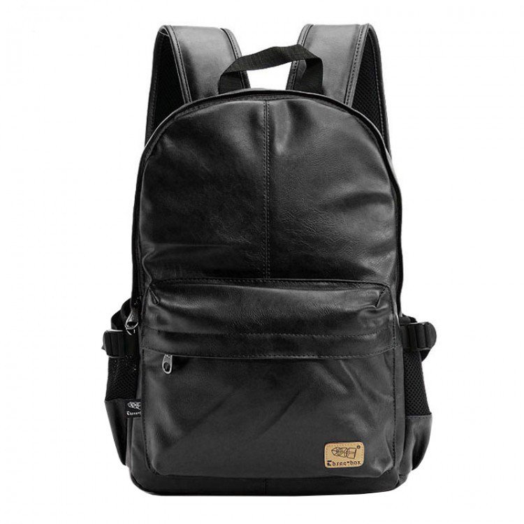 Мужской рюкзак Three-Box черный eps-7021
