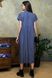 Довга сукня-сорочка з коротким рукавом SEV-1323.4011