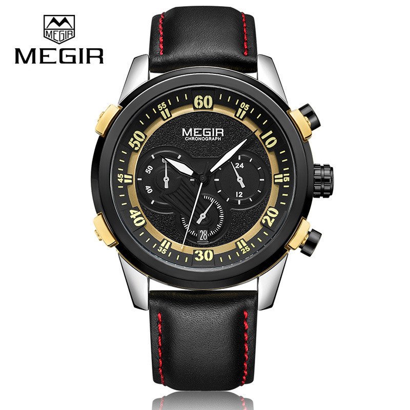 Годинник чоловічий Megir 2067G Silver eps-1051