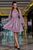 Розкішна сукня з пишною спідницею та з люрексом SEV-1270.3928 Рожевий, M