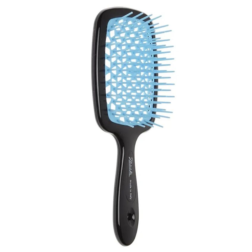 Гребінець Janeke SUPERBRUSH BLACK/BLUE