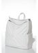 Женский рюкзак-сумка Sambag Trinity строченный белый SB-28319008