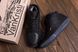 Зимние мужские кожаные кроссовки ПК-Х500 черн.бот Черные