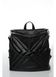 Жіночий рюкзак-сумка Sambag Trinity чорний SB-28313002