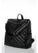 Женский рюкзак-сумка Sambag Trinity строченный черный SB-28313002