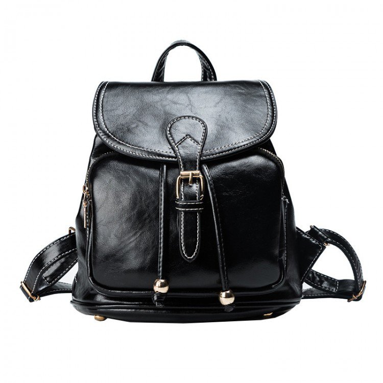 Жіночий рюкзак Amelie SD чорний eps-8193