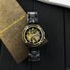 Часы мужские механические Forsining 8130 Black-Gold AB-1059-0014