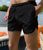 Мужские пляжные шорты купательные INT-1590408402 Черный, S