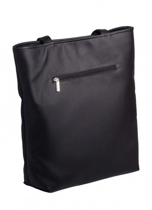 Жіноча сумка шоппер Sambag Shopper чорна SB-93220001