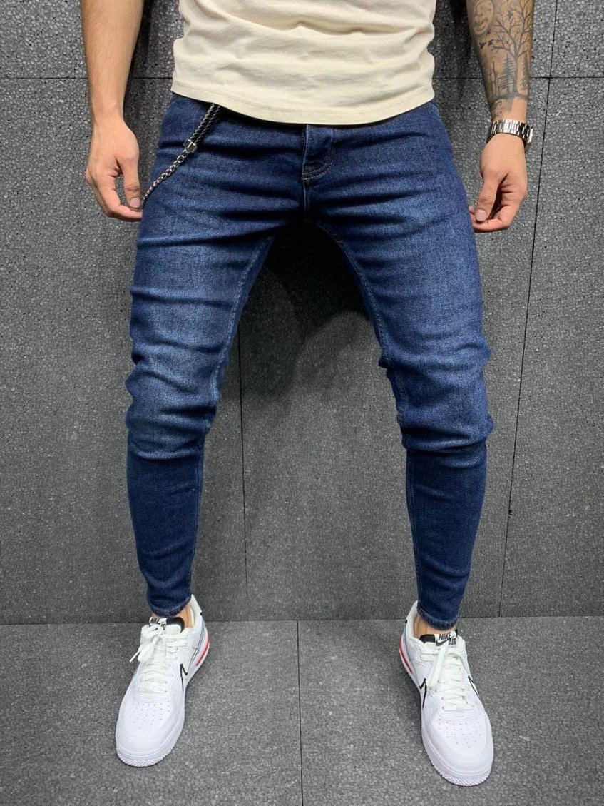 Мужские штаны со змейками ДМ-джинсы 2УPremium